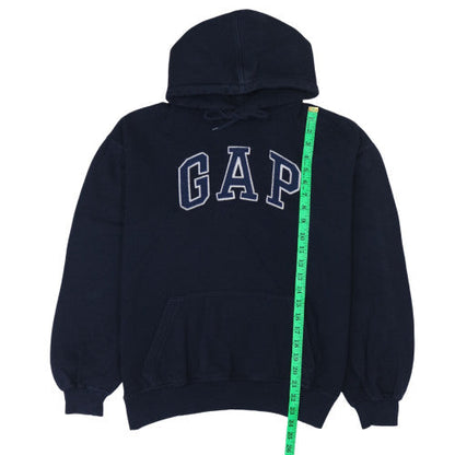 Mens UK Size M GAP Blue Pullover Hoodie