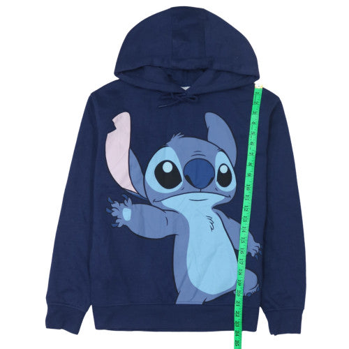 Womens UK Size XS Disney Blue Pullover Hoodie