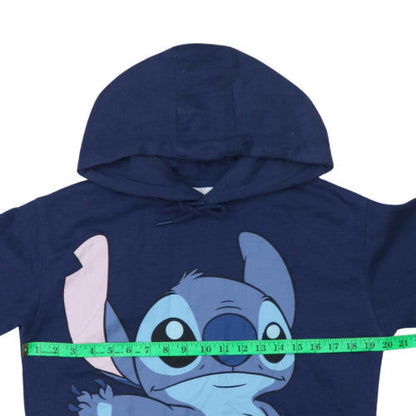 Womens UK Size XS Disney Blue Pullover Hoodie