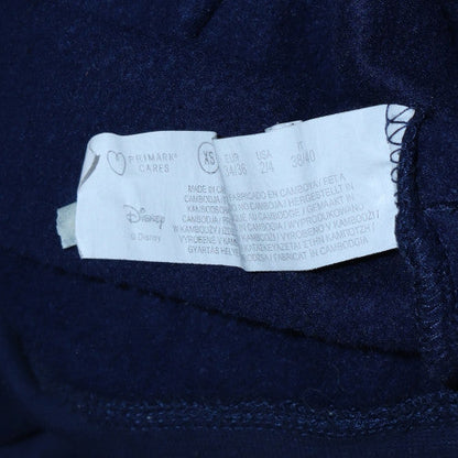 Womens UK Size XS Disney Blue Pullover Hoodie
