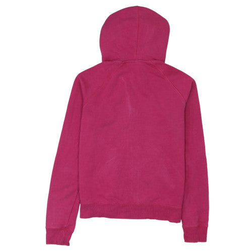 Womens UK Size M Nike Pink Full Zip Hoodie