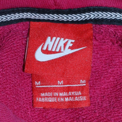 Womens UK Size M Nike Pink Full Zip Hoodie