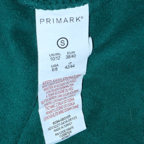 Mens UK Size S Primark Green Pullover Sweatshirt