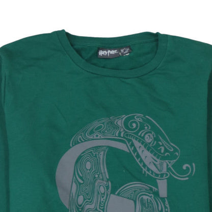 Mens UK Size S Primark Green Pullover Sweatshirt
