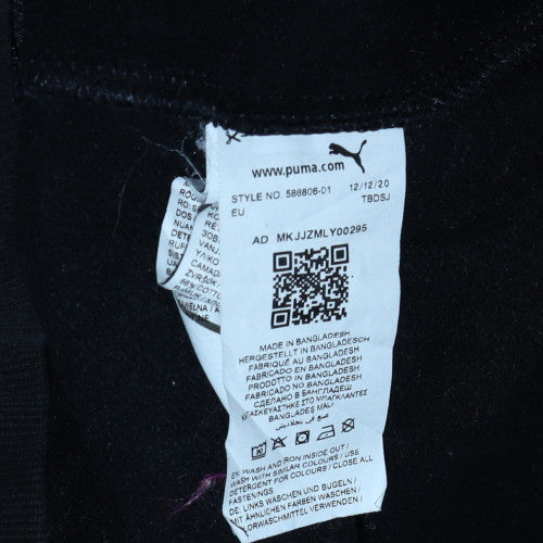 Mens UK Size XL Puma Black Full Zip Hoodie