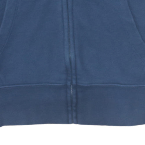 Mens UK Size S Tommy Hilfiger Blue Full Zip Hoodie