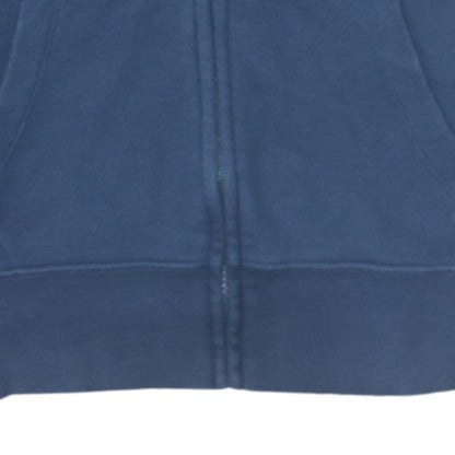 Mens UK Size S Tommy Hilfiger Blue Full Zip Hoodie