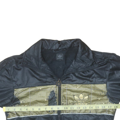 Mens UK Size XL adidas Black Full Zip Sweatshirt