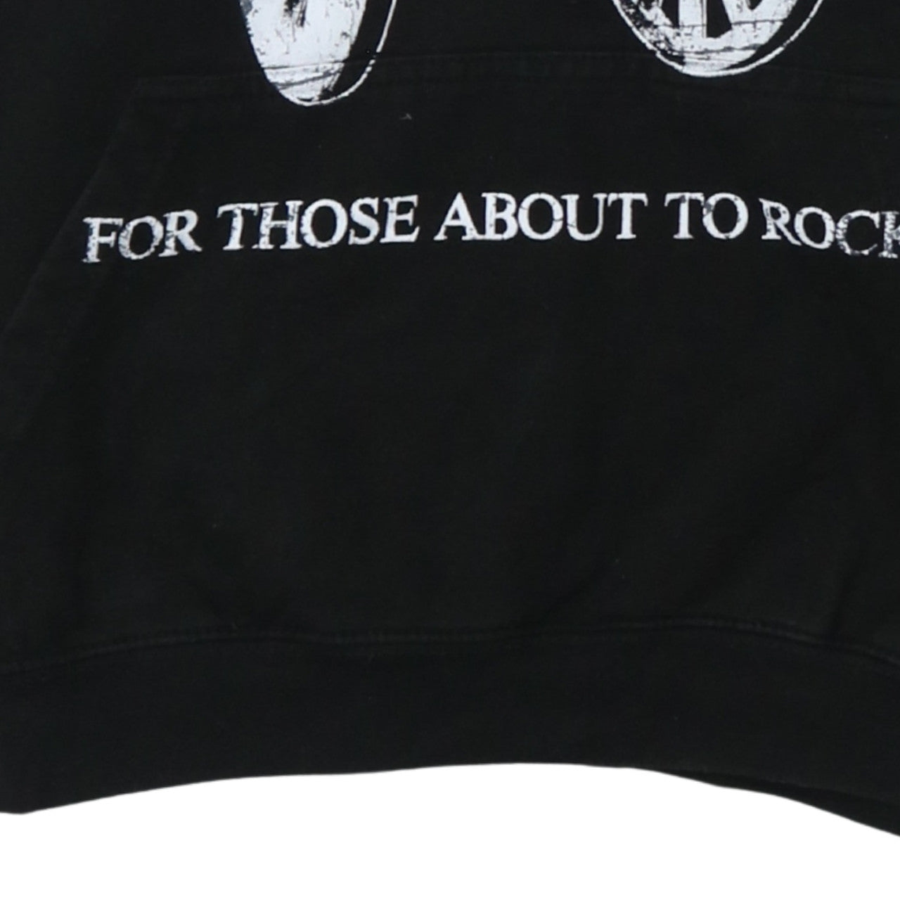 Mens UK Size S AC/DC Black Pullover Hoodie