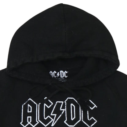 Mens UK Size S AC/DC Black Pullover Hoodie