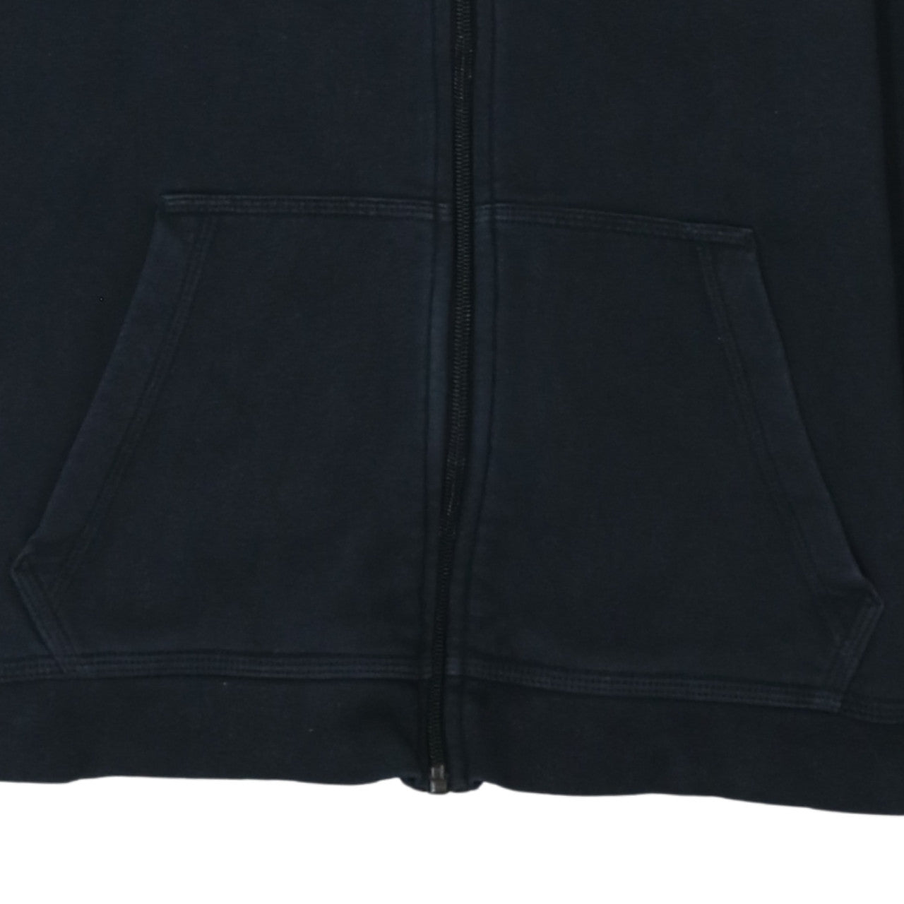 Teens UK Size XL Nike Black Full Zip Hoodie
