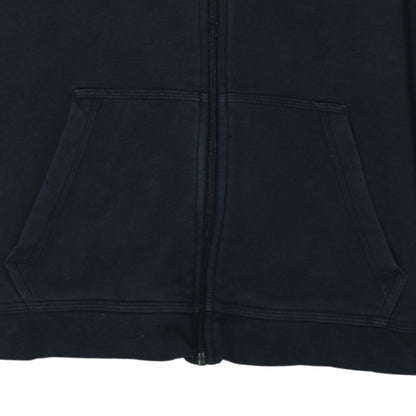 Teens UK Size XL Nike Black Full Zip Hoodie