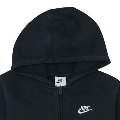 Teens UK Size XL Nike Black Full Zip Hoodie