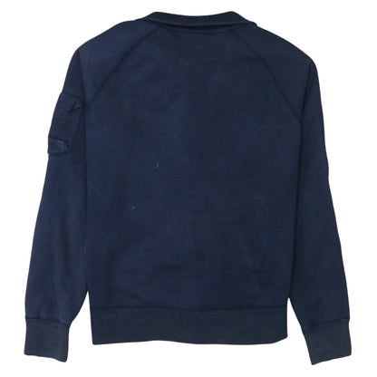 Mens UK Size M Nike Blue Full Zip Sweatshirt