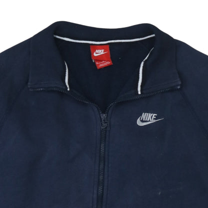 Mens UK Size M Nike Blue Full Zip Sweatshirt