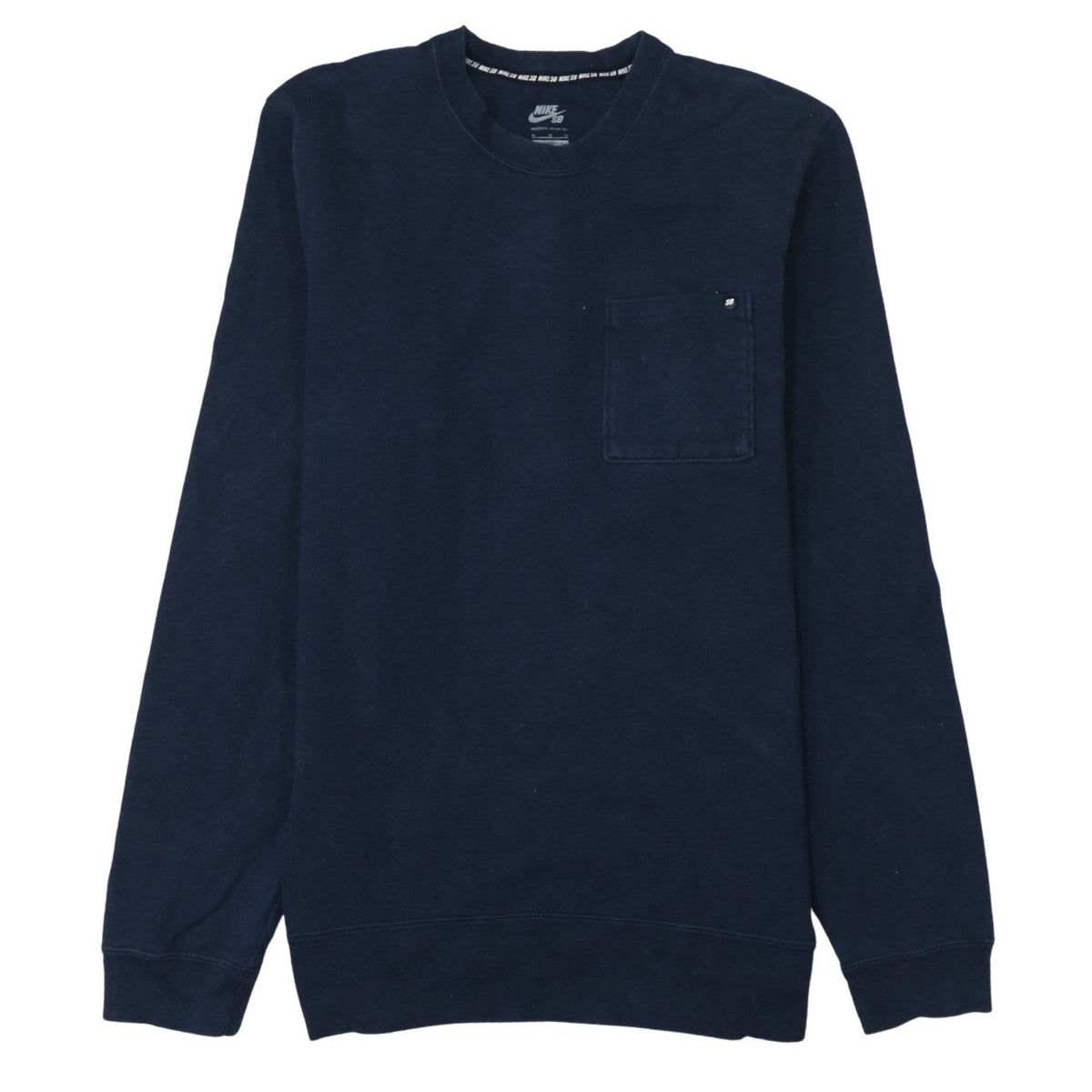 Mens UK Size M Nike Blue Pullover Sweatshirt