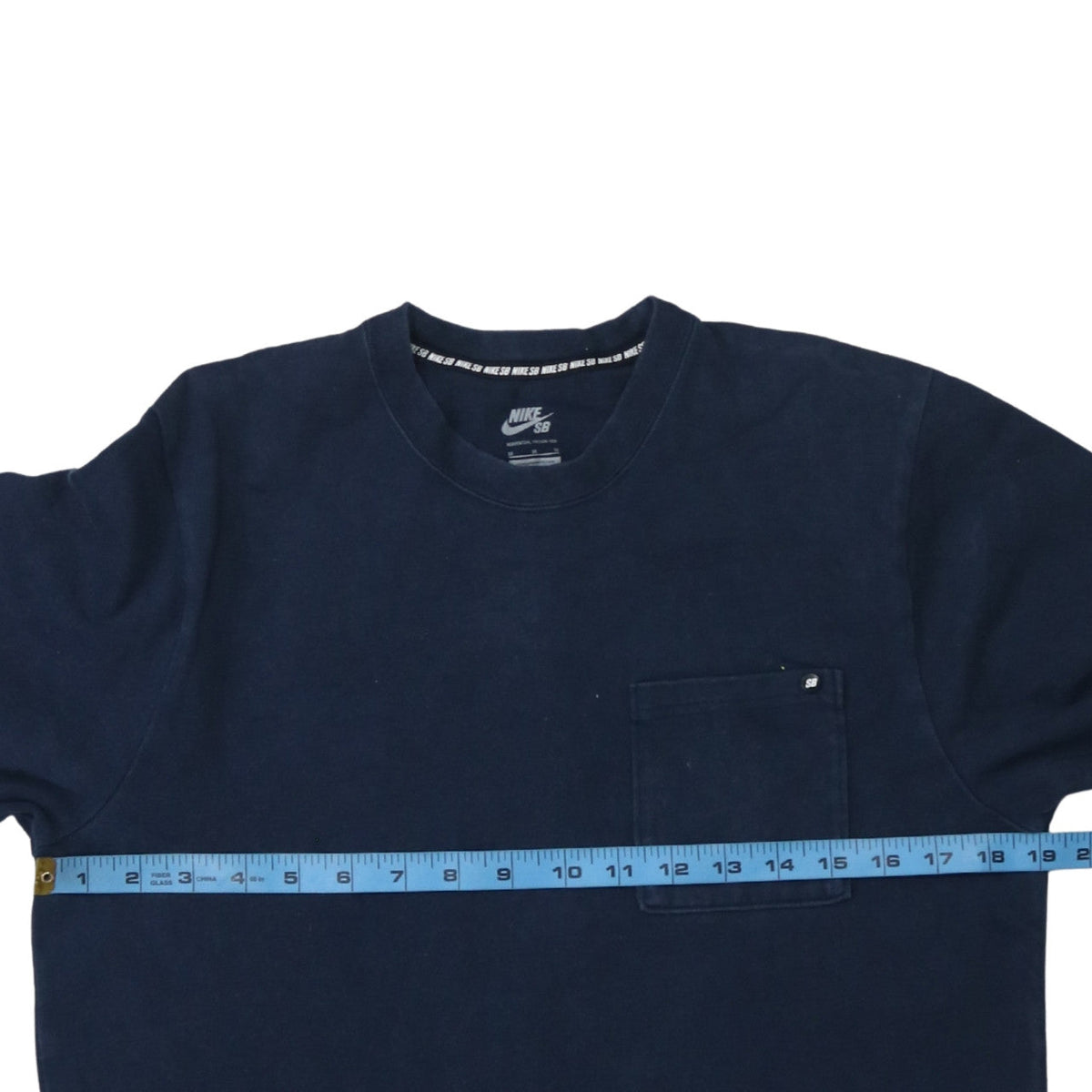 Mens UK Size M Nike Blue Pullover Sweatshirt
