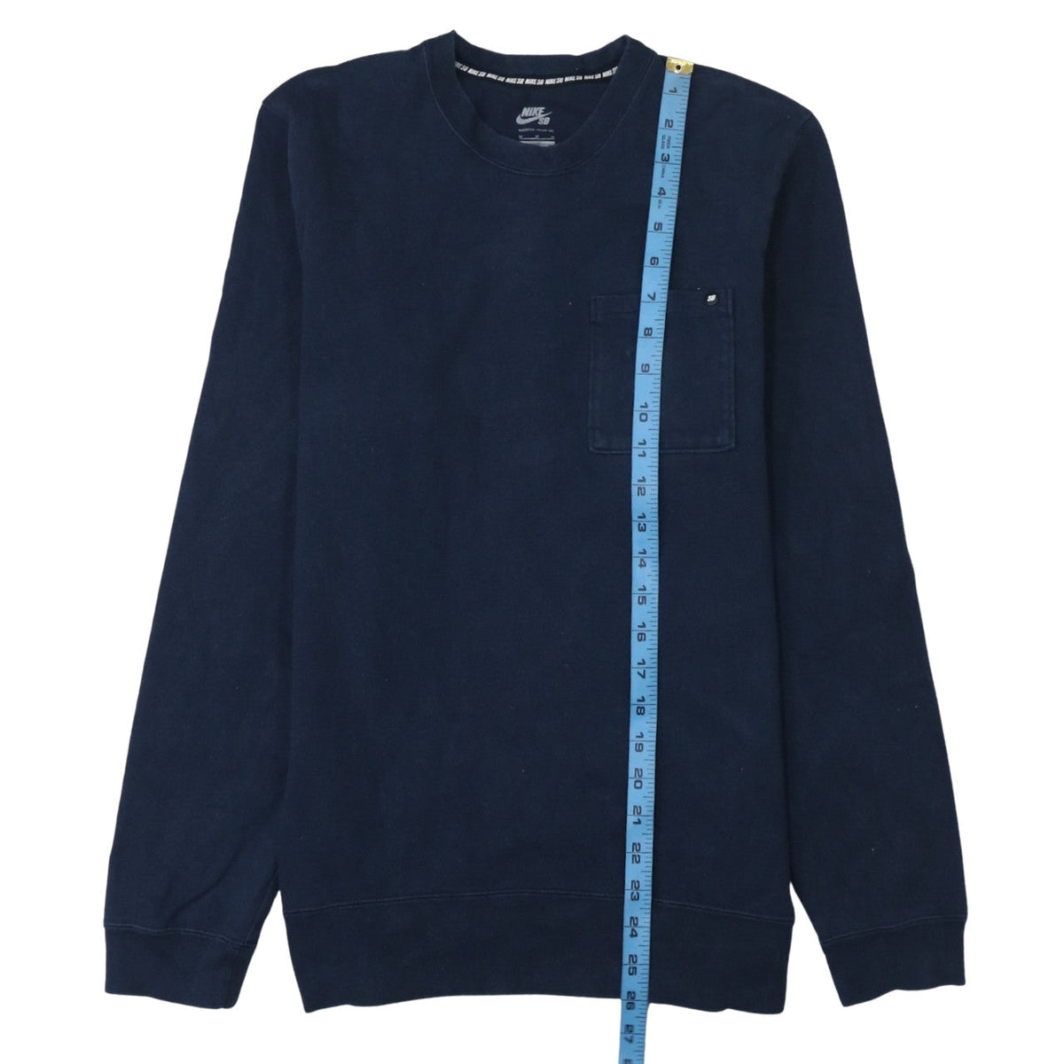 Mens UK Size M Nike Blue Pullover Sweatshirt