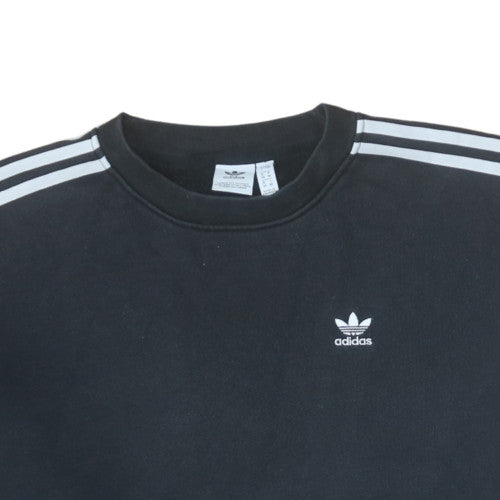 Womens UK Size 8 Adidas Black Pullover Sweatshirt