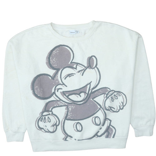 Womens UK Size XL Primark White Pullover Sweatshirt