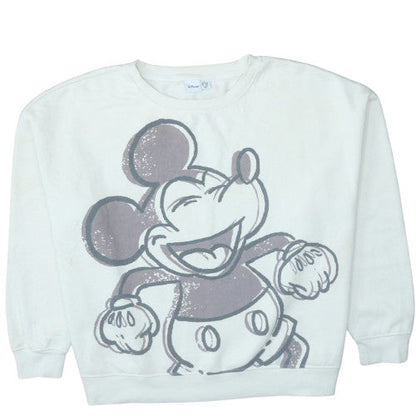 Womens UK Size XL Primark White Pullover Sweatshirt