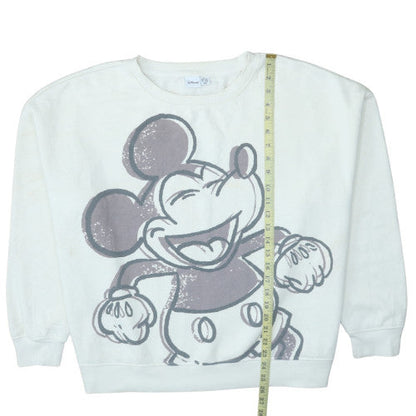 Womens UK Size XL Primark White Pullover Sweatshirt