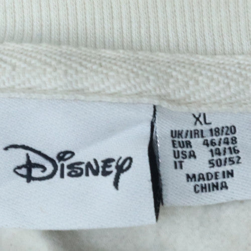 Womens UK Size XL Primark White Pullover Sweatshirt