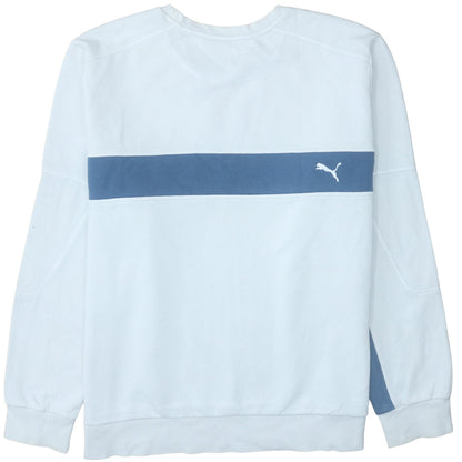 Mens UK Size 2XL Puma White Pullover Sweatshirt
