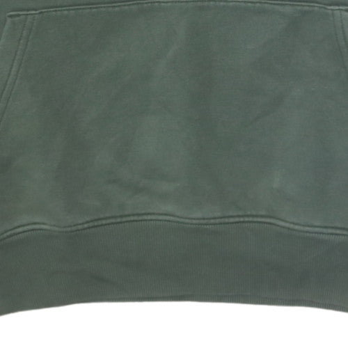 Mens UK Size S Tommy Jeans Green Henley Sweatshirt