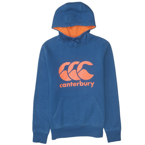 Mens UK Size S Canterbury Blue Pullover Hoodie