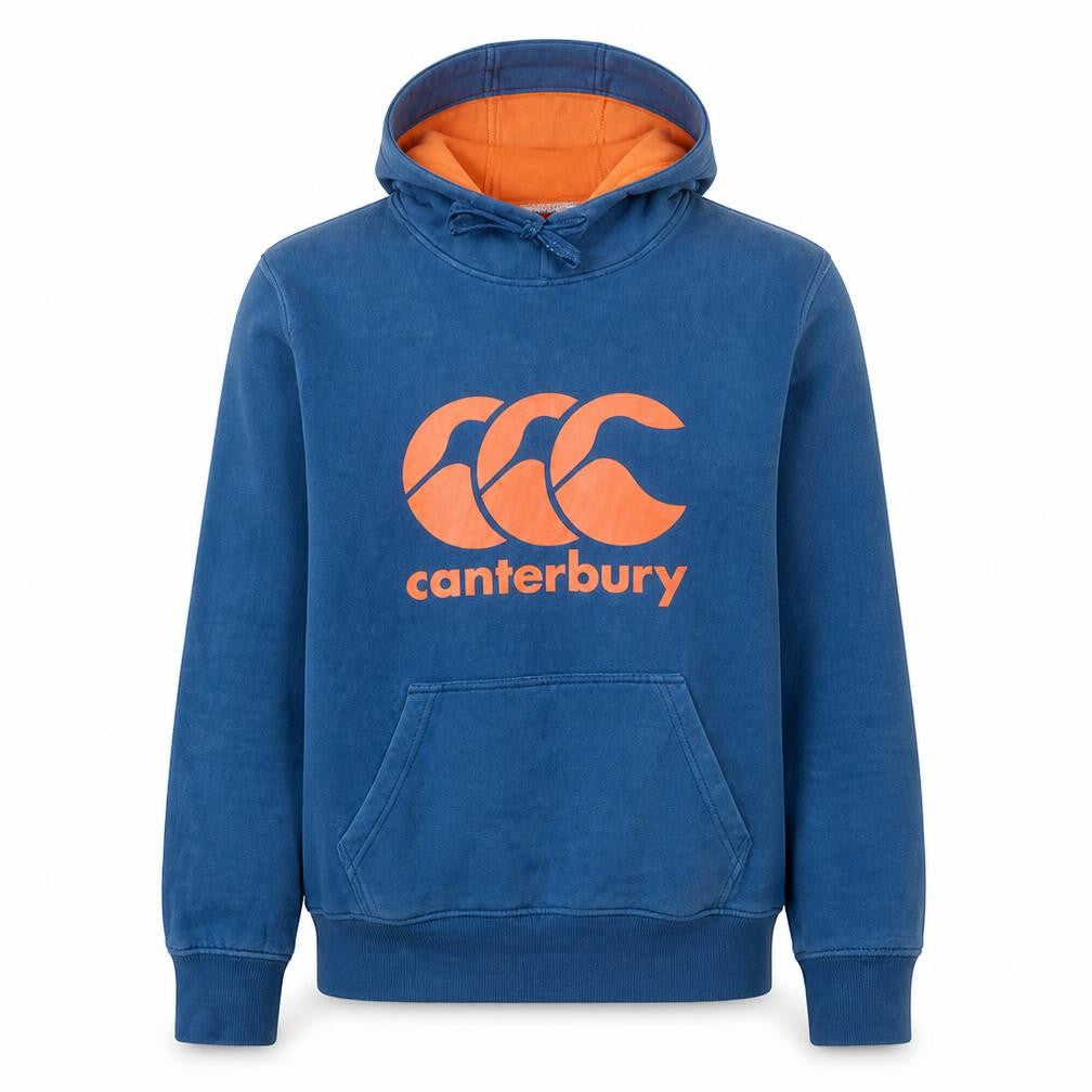 Mens UK Size S Canterbury Blue Pullover Hoodie