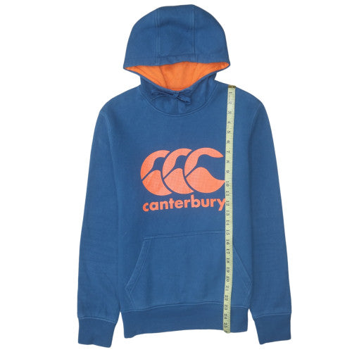 Mens UK Size S Canterbury Blue Pullover Hoodie