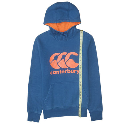 Mens UK Size S Canterbury Blue Pullover Hoodie
