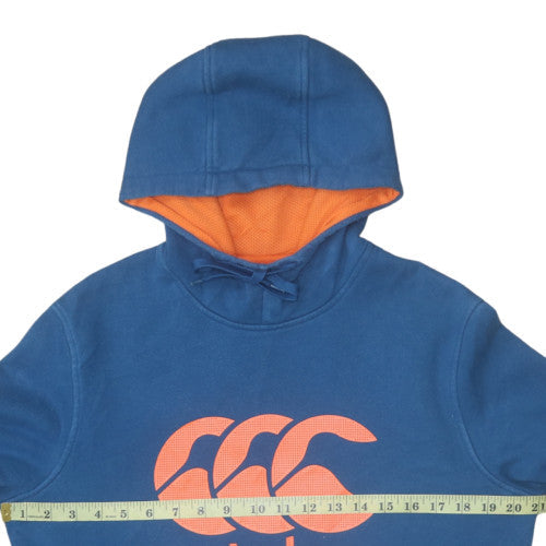 Mens UK Size S Canterbury Blue Pullover Hoodie