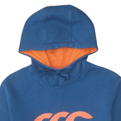 Mens UK Size S Canterbury Blue Pullover Hoodie
