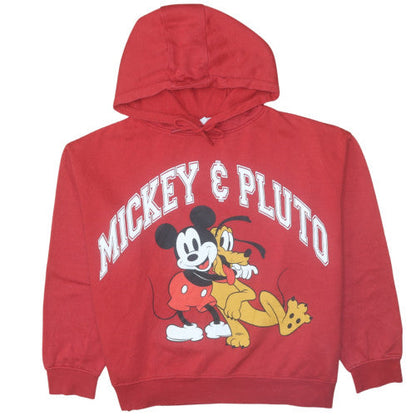 Womens UK Size XL Disney Red Pullover Hoodie