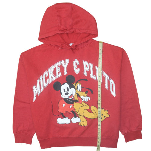 Womens UK Size XL Disney Red Pullover Hoodie