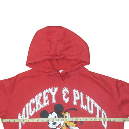 Womens UK Size XL Disney Red Pullover Hoodie