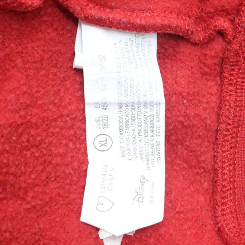 Womens UK Size XL Disney Red Pullover Hoodie