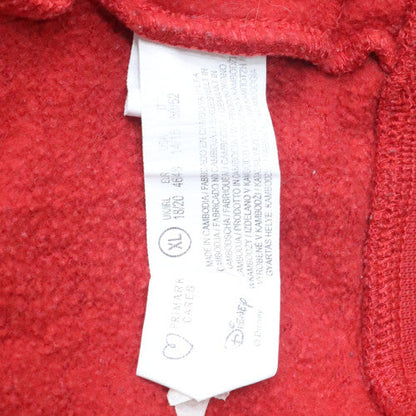 Womens UK Size XL Disney Red Pullover Hoodie