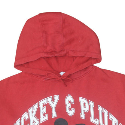 Womens UK Size XL Disney Red Pullover Hoodie