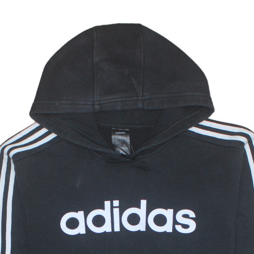 Mens UK Size XL adidas Black Pullover Hoodie