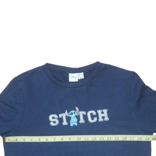 Womens UK Size 10 Disney Blue Pullover Sweatshirt