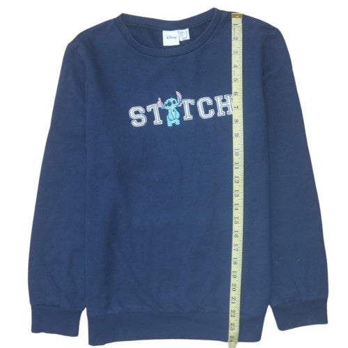 Womens UK Size 10 Disney Blue Pullover Sweatshirt