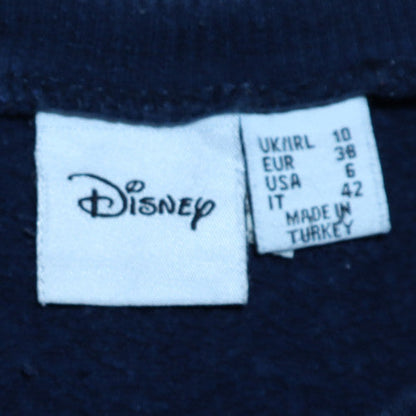 Womens UK Size 10 Disney Blue Pullover Sweatshirt