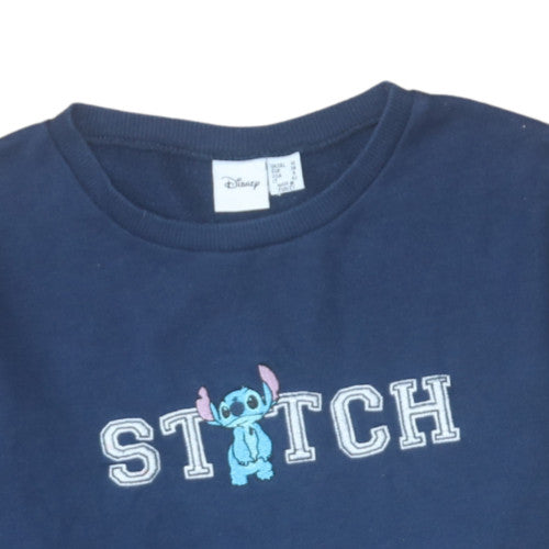Womens UK Size 10 Disney Blue Pullover Sweatshirt