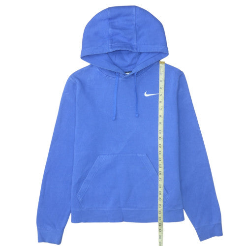 Mens UK Size M Nike Blue Pullover Hoodie
