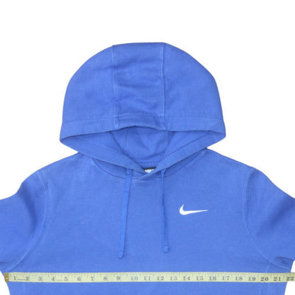Mens UK Size M Nike Blue Pullover Hoodie
