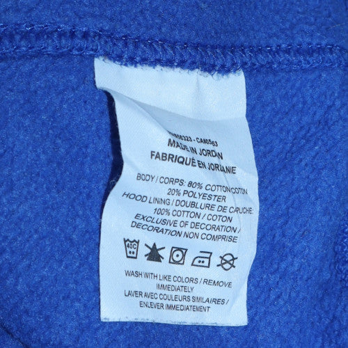 Mens UK Size M Nike Blue Pullover Hoodie