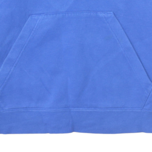 Mens UK Size M Nike Blue Pullover Hoodie